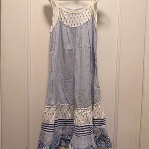 Naartjie Blue and White Striped Dress